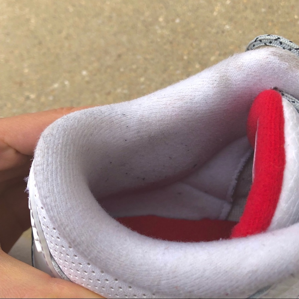 AIR JORDAN 3 - Retro - White/FireRed/Grey (READ DISCERPTION!!!) - Picture 11 of 11